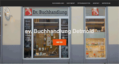 Desktop Screenshot of ev-buchhandlung.de