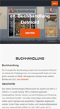 Mobile Screenshot of ev-buchhandlung.de